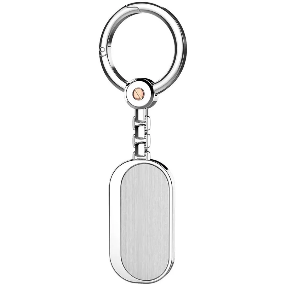 Discount Zancan Silver Keychain With Rose Gold Screw. Porte-clés