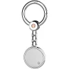 Hot Zancan Silver Keychain With Rose Gold Screw. Porte-clés
