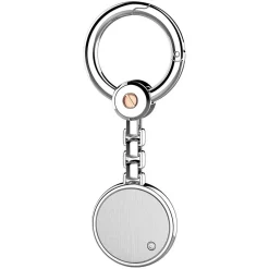 Hot Zancan Silver Keychain With Rose Gold Screw. Porte-clés