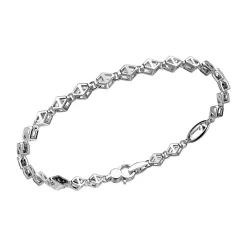 Hot Zancan Silver Link-Only Bracelet Bracelets