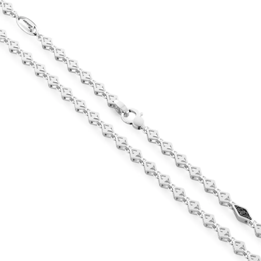 Outlet Zancan Silver Link-Only Necklace. Colliers