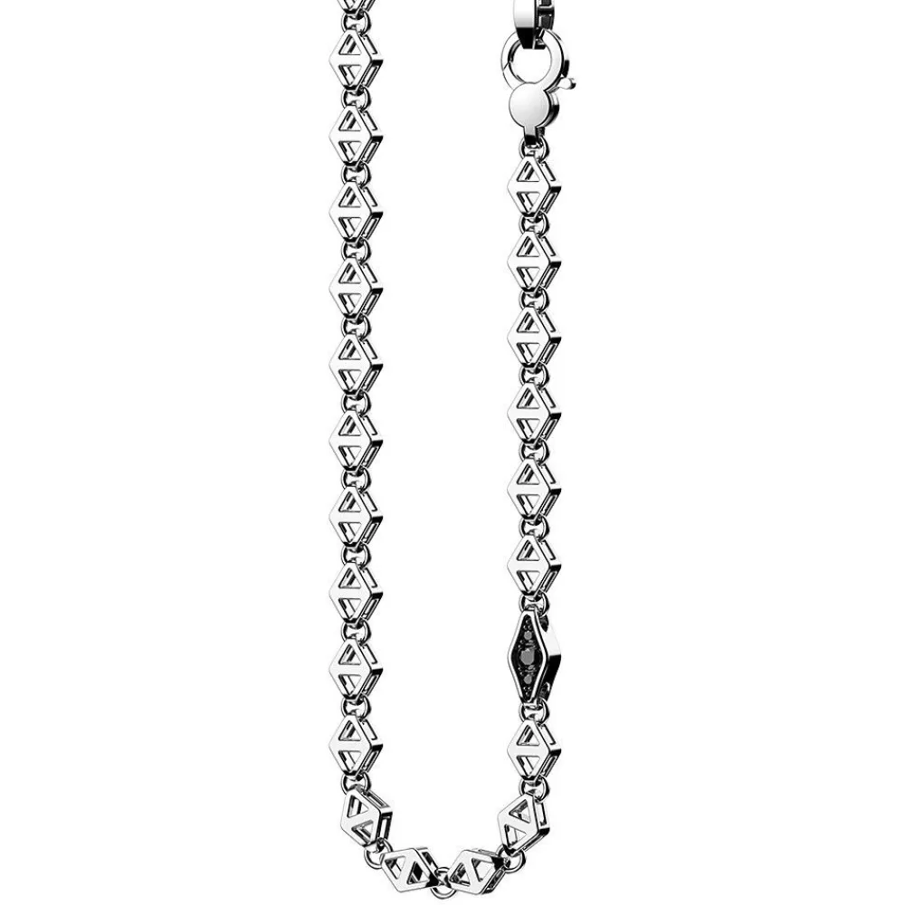 Outlet Zancan Silver Link-Only Necklace. Colliers