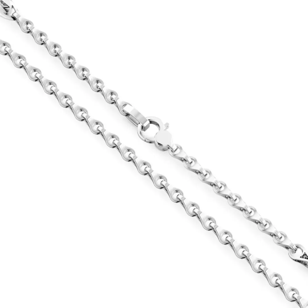 Store Zancan Silver Link-Only Necklace. Colliers