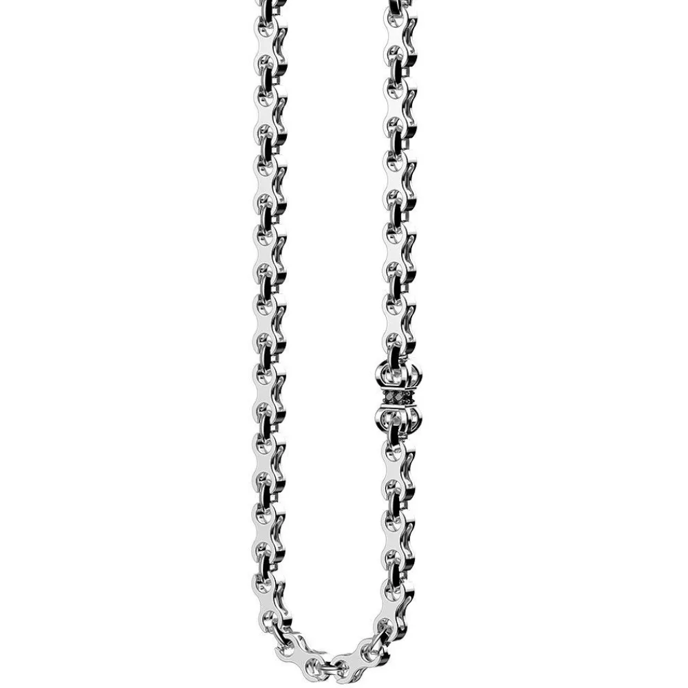 Fashion Zancan Silver Link-Only Necklace. Colliers