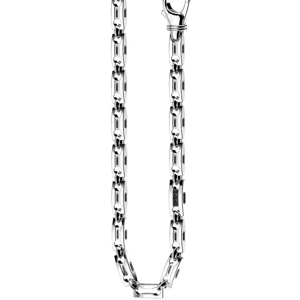 Store Zancan Silver Link-Only Necklace. Colliers