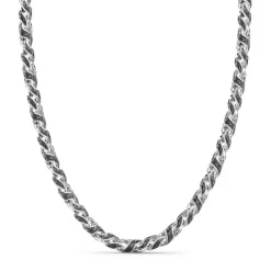 Outlet Zancan Silver Link-Only Necklace. Colliers