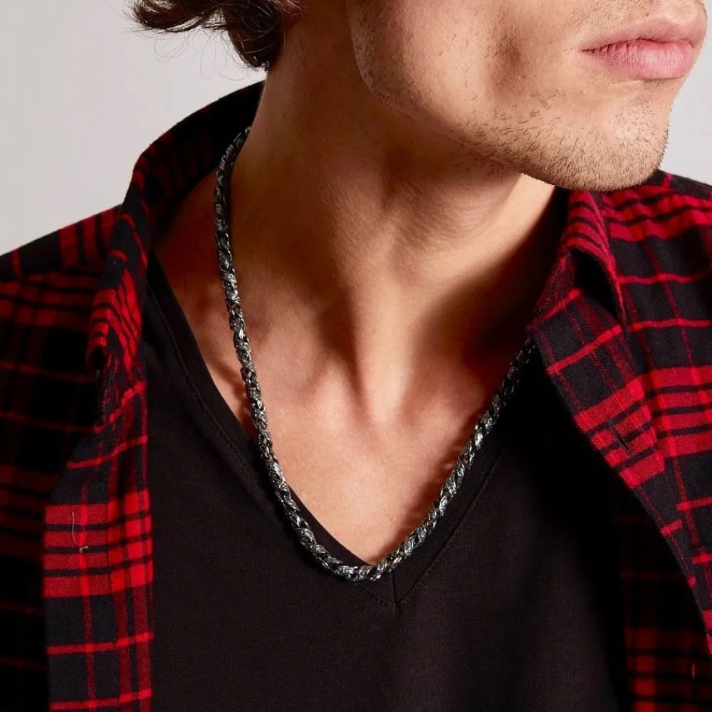 Outlet Zancan Silver Link-Only Necklace. Colliers