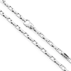New Zancan Silver Link-Only Necklace. Colliers