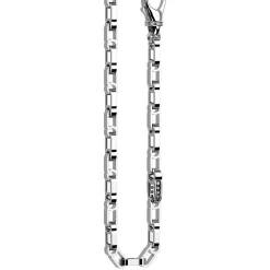 New Zancan Silver Link-Only Necklace. Colliers