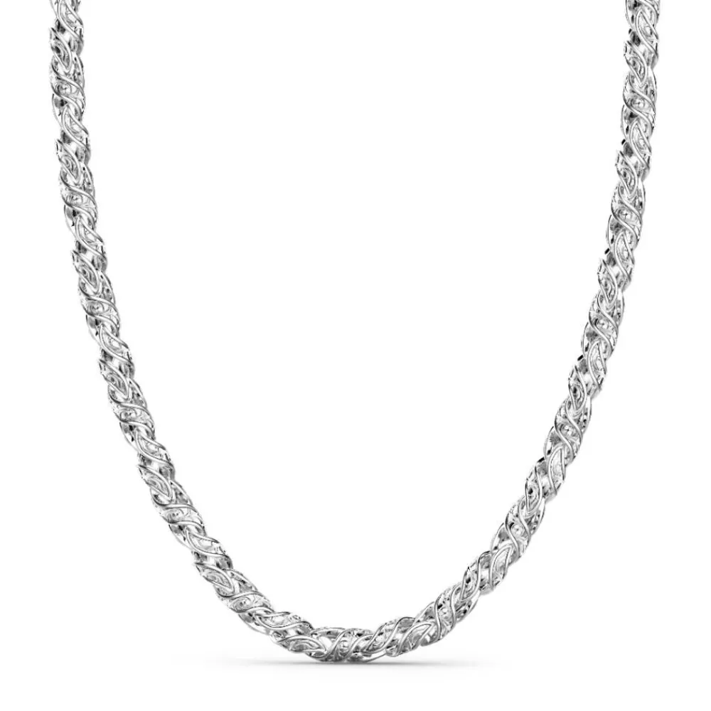 Best Sale Zancan Silver Link-Only Necklace. Colliers