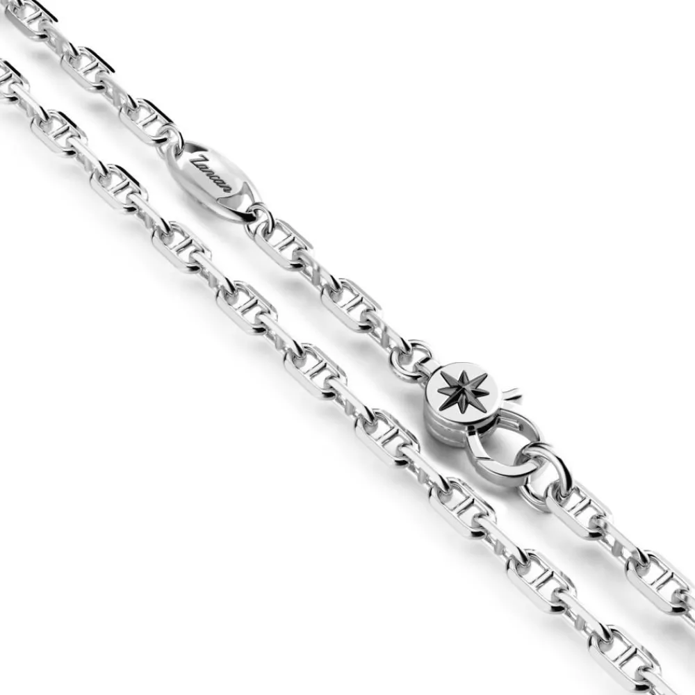 Best Sale Zancan Silver Necklace With Pirate Skull Pendant. Colliers