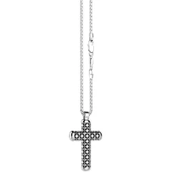 New Zancan Silver Necklace With Cross Pendant. Colliers