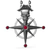Hot Zancan Silver Necklace With Pirate Skull Pendant. Colliers