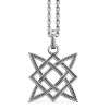Best Sale Zancan Silver Necklace With Celtic Pendant. Colliers