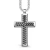 Best Sale Zancan Silver Necklace With Cross Pendant. Colliers