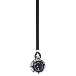 Fashion Zancan Silver Necklace With Compass. Colliers