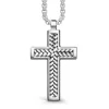 Best Sale Zancan Silver Necklace With Cross Pendant. Colliers