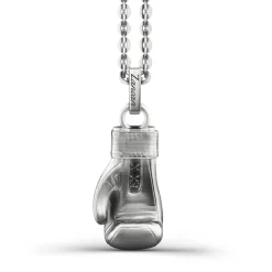 Cheap Zancan Silver Necklace With Glove. Colliers
