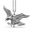 Cheap Zancan Silver Necklace With Eagle. Colliers