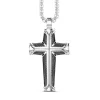 Hot Zancan Silver Necklace With Cross Pendant. Colliers