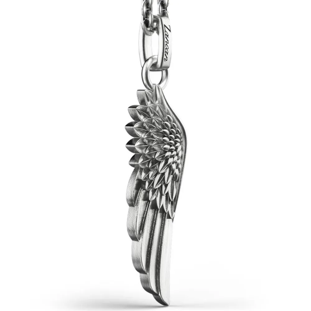 Sale Zancan Silver Necklace With Wing Pendant. Colliers