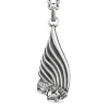 Clearance Zancan Silver Necklace With Native American Pendant. Colliers