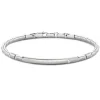 Flash Sale Zancan Silver Semi-Rigid Bracelet With Sapphire. Bracelets