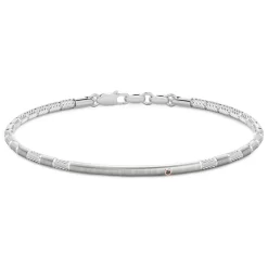 Discount Zancan Silver Semi-Rigid Bracelet. Bracelets