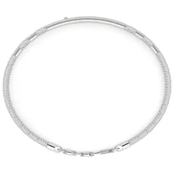 Discount Zancan Silver Semi-Rigid Bracelet. Bracelets