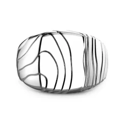 Cheap Zancan Silver Signet Ring. Bagues