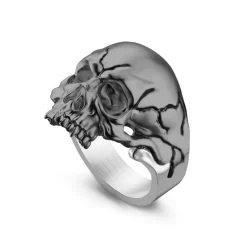 Sale Zancan Silver Skull Ring Bagues