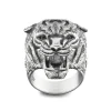 Flash Sale Zancan Silver Tiger Ring. Bagues