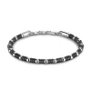 Flash Sale Zancan Soft Silver Beads And Tubular Element Bracelet. Bracelets