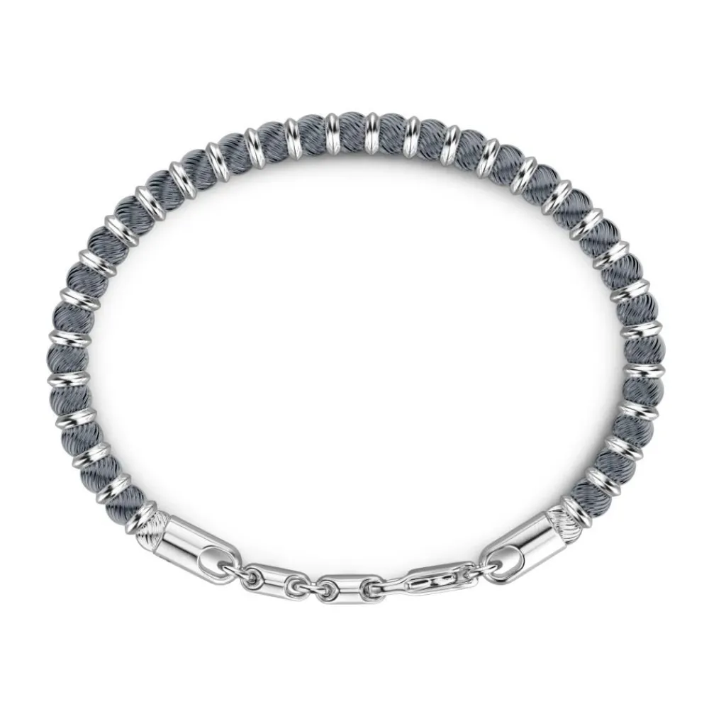 Cheap Zancan Soft Silver Beads Bracelet. Bracelets