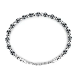 Store Zancan Soft Silver Beads Bracelet. Bracelets