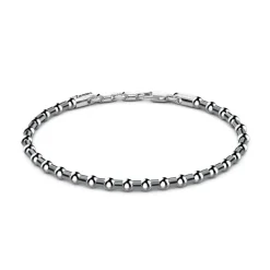 Fashion Zancan Soft Silver Beads Bracelet. Bracelets