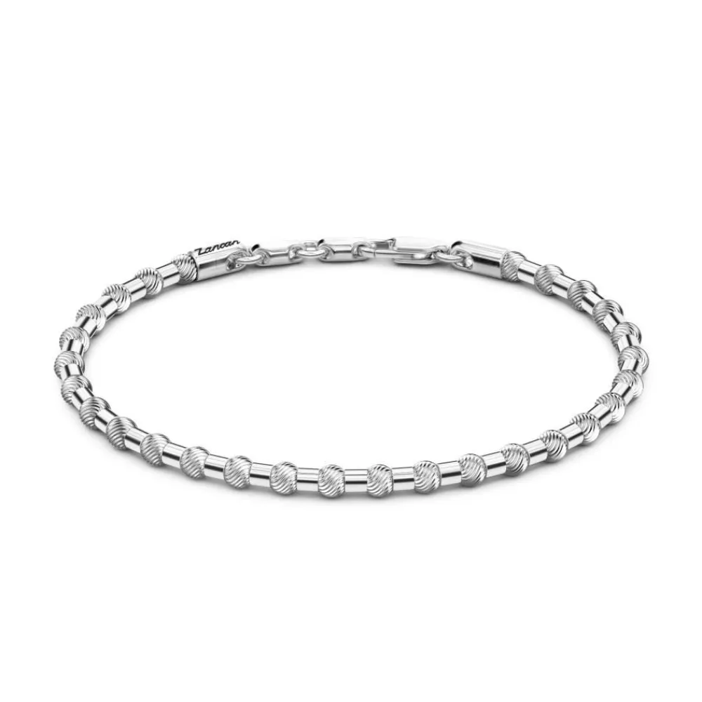 Outlet Zancan Soft Silver Beads Bracelet. Bracelets