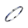 Cheap Zancan Steel Bracelet With White Sapphires. Bracelets