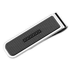 Clearance Zancan Steel Money Clip With Black Diamonds Pinces À Billets
