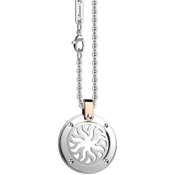 New Zancan Steel Necklace With Sun. Colliers