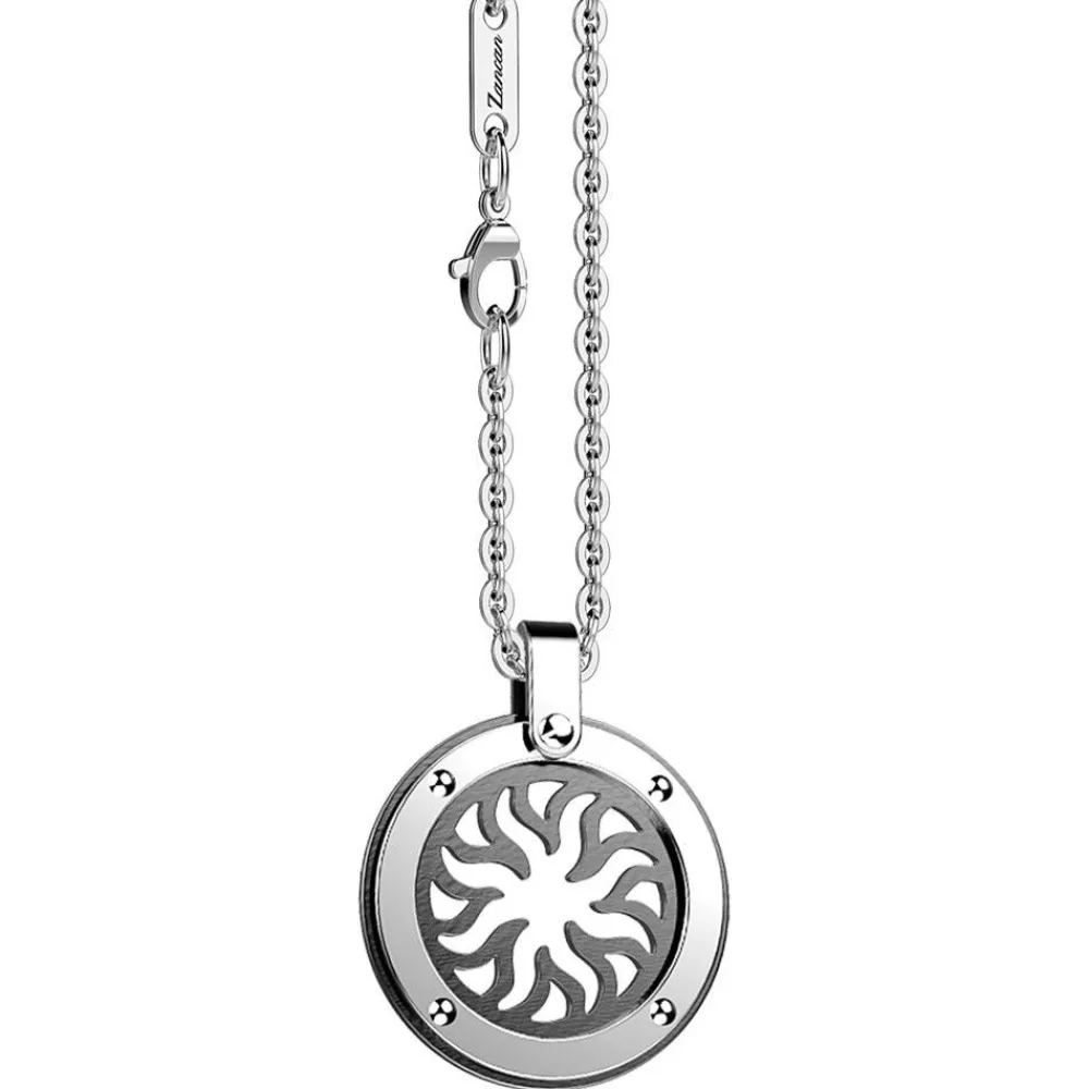 Sale Zancan Steel Necklace With Sun. Colliers