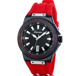 Shop Zancan Steel Time-Only Watch With Date Window And Silicone Strap. Kompasstempo