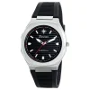 Flash Sale Zancan Steel Ultra-Slim Time-Only Watch With Silicone Strap. Superslim