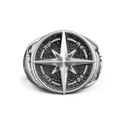 Sale Zancan Vintage Finish Silver Ring. Bagues