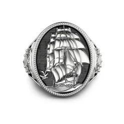 Store Zancan Vintage Finish Silver Ring. Bagues