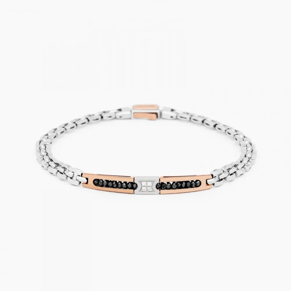 Cheap Zancan White Gold Bracelet With Diamonds. Bracelets