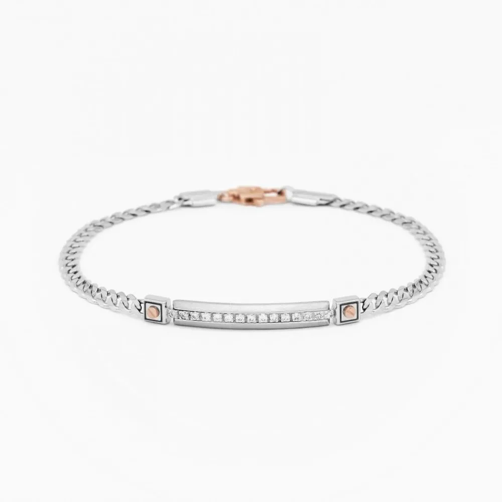 Cheap Zancan White Gold Bracelet With Diamonds. Bracelets