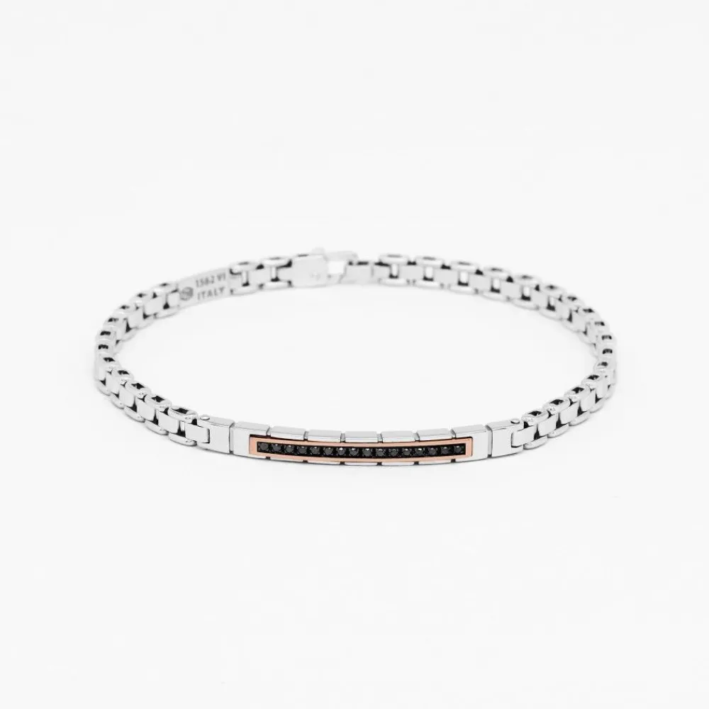 Store Zancan White Gold Bracelet With Diamonds. Bracelets