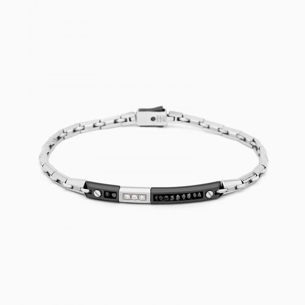 Cheap Zancan White Gold Bracelet With Diamonds. Bracelets