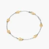 Sale Zancan White Gold Bracelet With Anchor Bracelets